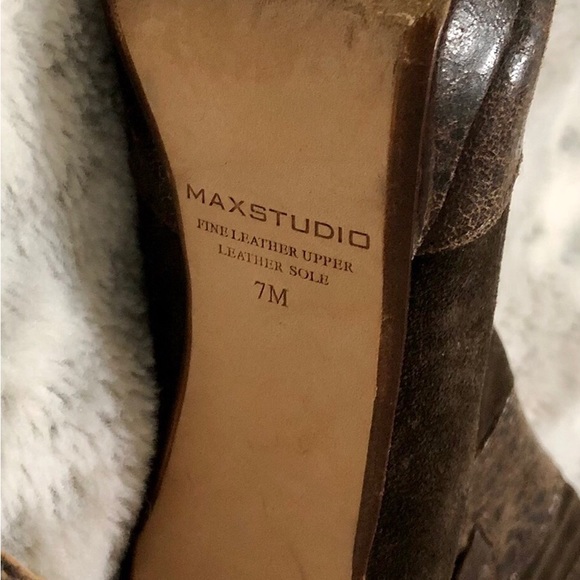 Max Studio Knee High Boots 7 - Picture 4 of 6